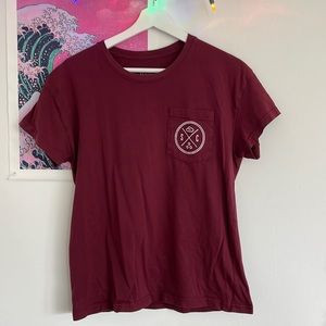 Sand cloud Maroon top